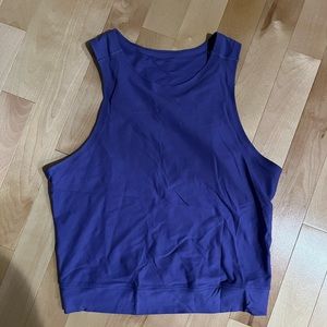 Lululemon SenseKnit Running Tank Top Charged Indigo size 6